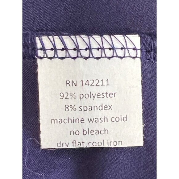 24seven Midi Length Fit N Flare Pocket Dress~Size Small~Navy Blue Comfort L11 20 - Picture 10 of 11